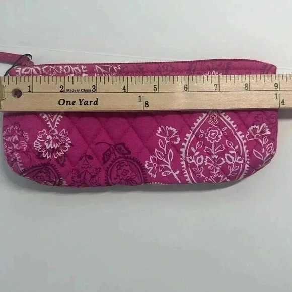 NWT Vera Bradley Brush & Pencil Case Stamped Paisley - Picture 6 of 7